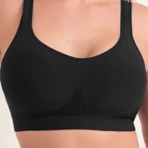 Truekind Daily Comfort Wireless Shaper Bra Black 4XL Seamless Full Coverage